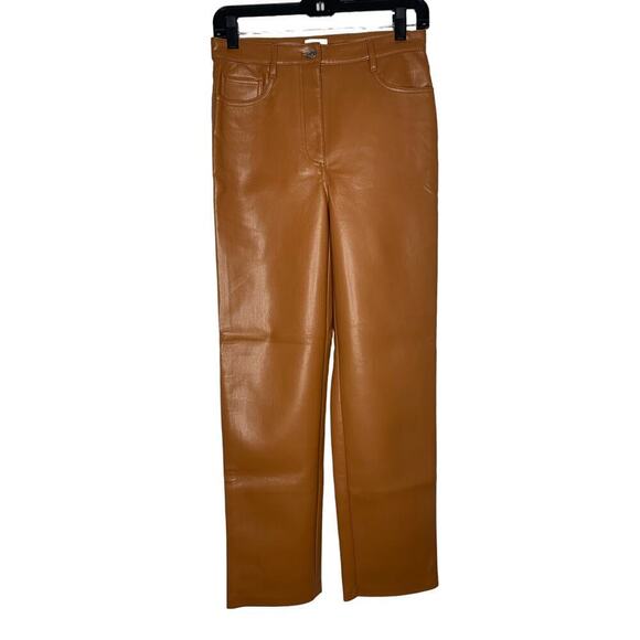 Aritzia Wilfred The Melina Vegan High Waisted Leather Pant - Picture 4 of 7
